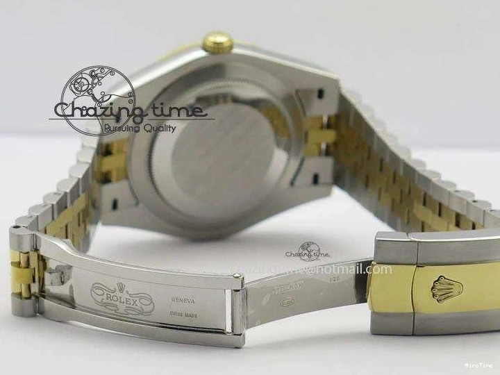 MiroTime 0115 DateJust II 41mm SS YG BP Maker Best Edition Gold Dial On New Version Jubilee Bracelet A Premium 3603